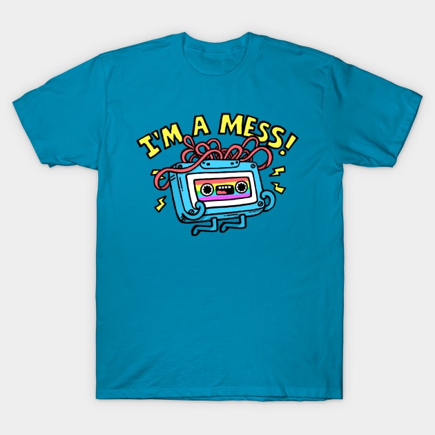 I was a mess in the 90s T-Shirt by Walmazan